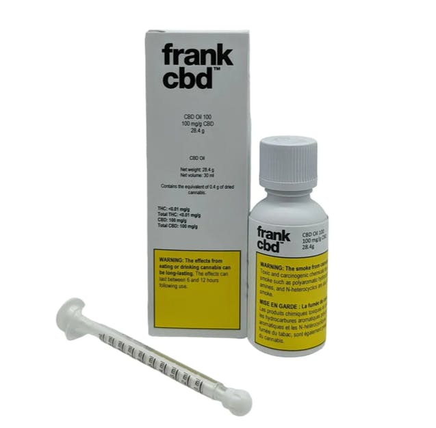 Frank CBD OIL 100 - 28.4g - Frank CBD