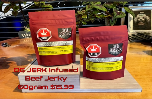 THC Classic Beef Jerky - OG Jerk