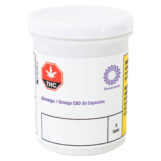 Omega CBD 25 - 30caps - Dosecann