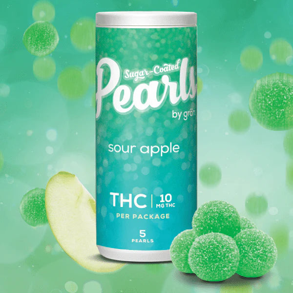 Sour Apple - 5pk - Pearls by Gron