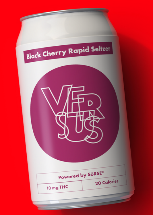 Black Cherry Rapid Seltzer - 355ml - Powered by Sorse