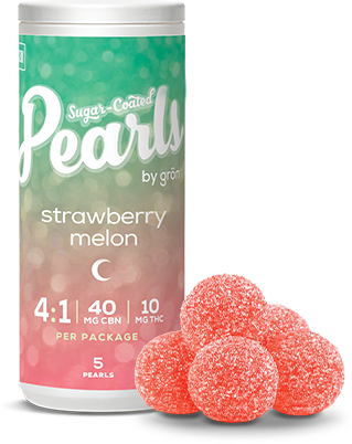 Strawberry Melon 4:1 - 5pk - Pearls by Gron