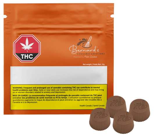 Peanutbutter Cups - 4pk - Bernanrd's Cannabis Creations