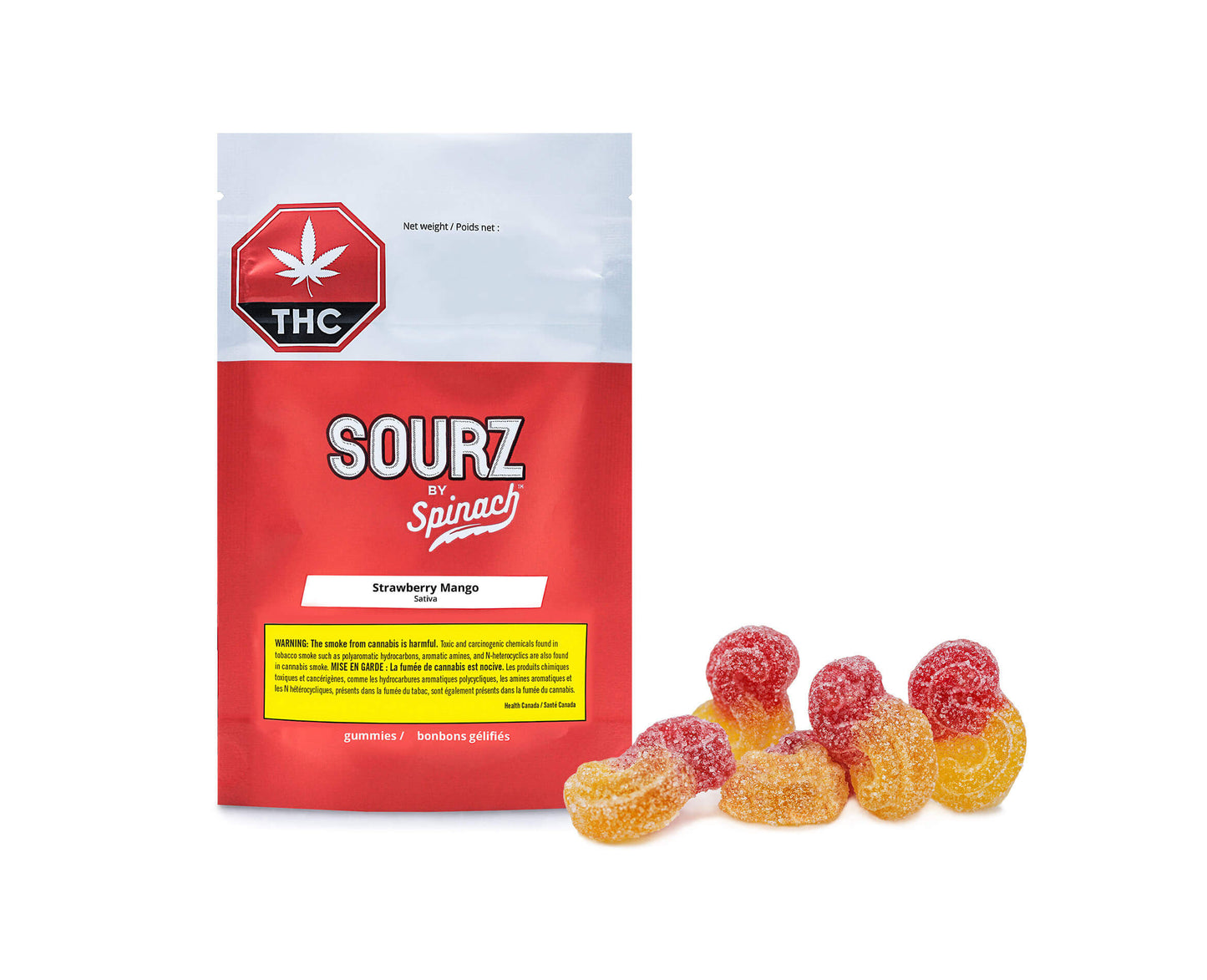 Strawberry Mango - 5PK - Spinach Sourz